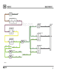 2003年南汽名爵MGTF电路图-108 外部车灯