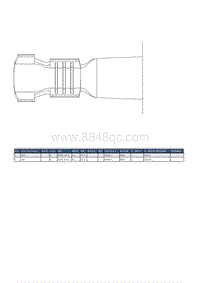 2020年上汽名爵领航PHEV连接器--FA041 接地 