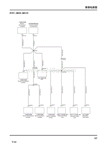 2017上汽名爵锐腾GS-分支点电路图-BYS91 EMS08 EMS100