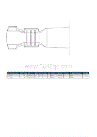 2020年上汽名爵领航PHEV连接器--ED015 接地 