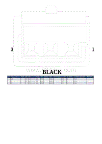 2018-2019年上汽名爵HS-PD010 右前车门氛围灯 