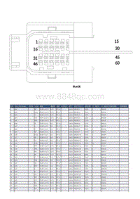 2020年上汽名爵领航PHEV连接器--EM102 发动机控制模块 