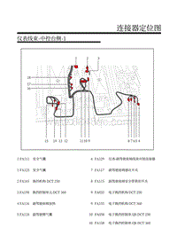 2018-2019年上汽名爵HS-27-仪表线束-中控侧1