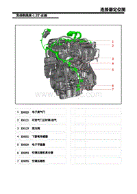 2018-2019年上汽名爵HS-13-发动机1.5T-正面