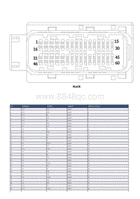 2020-2021年上汽名爵领航连接器-EL003 发动机控制模块 