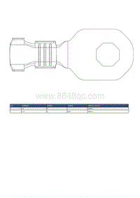 2020-2021年上汽名爵领航连接器-EB009 接地 