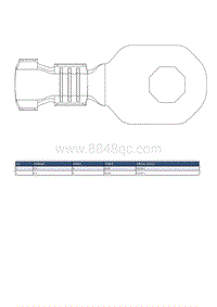 2020-2021年上汽名爵领航连接器-FA126 接地 