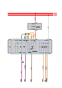 2020-2021年上汽名爵领航-P11-乘客舱保险丝盒电源分配（1）