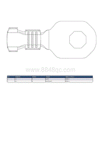 2020-2021年上汽名爵领航连接器-EB002 接地 