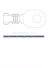 2020-2021年上汽名爵领航连接器-EB027 接地 