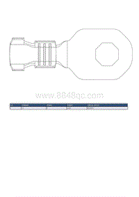 2020-2021年上汽名爵领航连接器-EN-G122 接地 