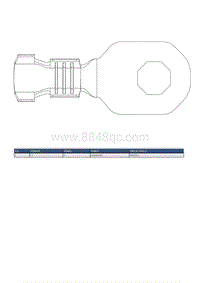 2020-2021年上汽名爵领航连接器-G03 接地 