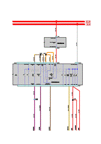 2018-2019年上汽名爵HS-P11-乘客舱保险丝盒电源分配（1）