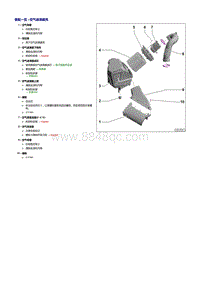 一汽奥迪A6L 2.0升TFSI发动机-空气滤清器