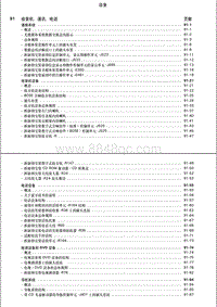 奥迪A8D3维修手册-00 目录