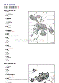 奥迪Q3 2.0升直喷发动机-废气涡轮增压器