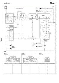 2010年一汽马自达8电路图-0914-1 电动滑门 PSD 