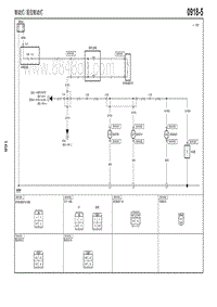 2010年一汽马自达8电路图-0918-5 制动灯高位制动灯