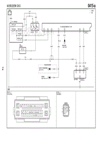 2010年一汽马自达8电路图-0415 动态稳定控制 DSC 