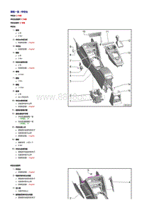 一汽奥迪Q2L维修手册-中控台
