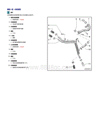 奥迪Q3 1.8和2.0升EA888发动机-冷却液管路