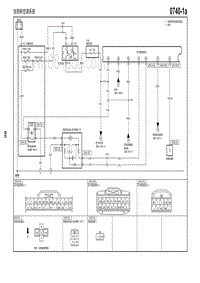 2010年一汽马自达8电路图-0740-1 加热和空调系统