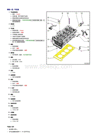 奥迪Q3 2.0升DPLA发动机-气缸盖