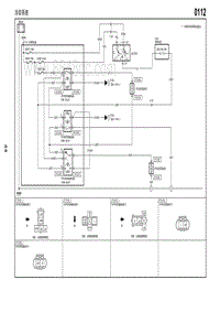 2010年一汽马自达8电路图-0112 冷却系统