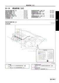 2009年马自达CX-7车间手册-01-14 燃油系统 L5 