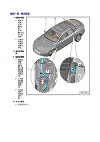 奥迪A7 Sportback维修手册-排水软管