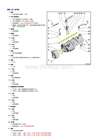 A7 Sportback 4.0升V8直喷发动机-进气管