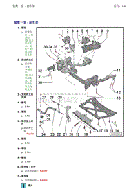 奥迪A7 Sportback维修手册-装配一览