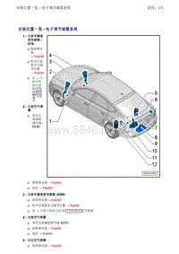 奥迪A7 Sportback维修手册-电子调节减震系统