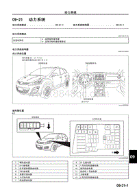 2009年马自达CX-7技术指导-09-21 动力系统