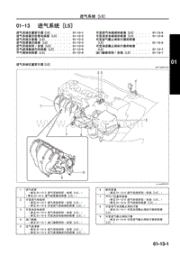 2009年马自达CX-7车间手册-01-13 进气系统 L5 