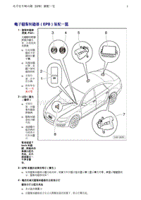 一汽奥迪A4B8-05 电子驻车制动器（EPB）装配一览