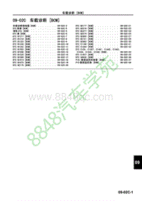 马自达CX-7维修手册-车载诊断 BCM 