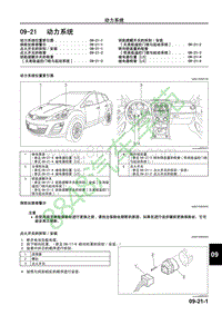 马自达CX-7维修手册-动力系统