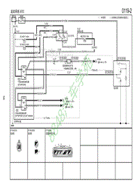 马自达CX-7电路图-起动系统 ATX 