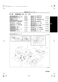 一汽马自达6-01-40 控制系统 L8 LF L3 