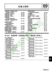 马自达CX-7维修手册-车载诊断 防盗锁止系统 遥控进入系统 