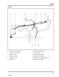 2017年上汽名爵ZS电路图-06-仪表线束