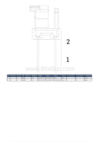 名爵MG ONE连接器-RL006 左后低音扬声器 