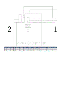 名爵MG ONE连接器-FA026 副驾驶座椅占位传感器 