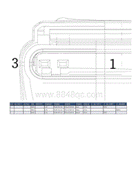 名爵MG ONE连接器-RB013 左后内侧PDC传感器-1 