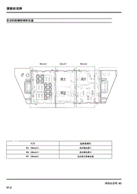 2014上汽名爵GT锐行电路图-03-发动机舱辅助保险丝盒