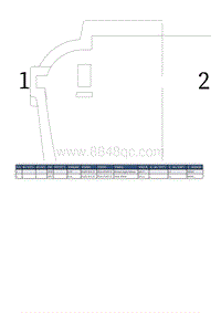 名爵MG ONE连接器-RR004 右后车门PEPS天线 