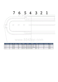 名爵MG ONE连接器-RR002 右后车门锁体 