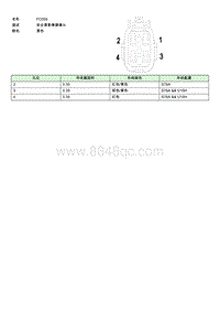 上汽名爵MULAN连接器-FC059 EE005004