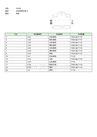 上汽名爵MULAN连接器-FA029 EE003317